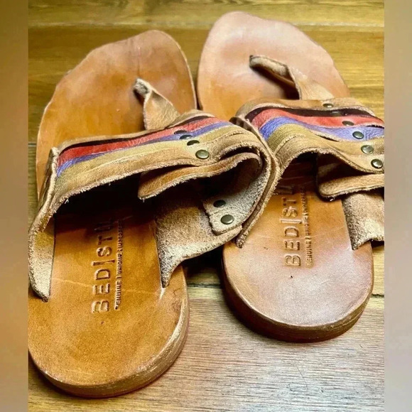 Bed Stü | Nemesis | Leather Thong Sandals | Women’s Size 6 - Picture 4 of 6